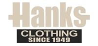 Hanks Clothing coupons
